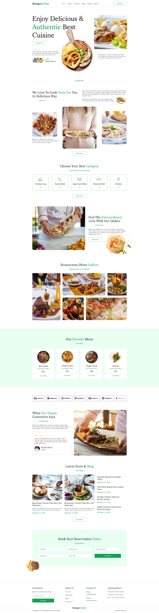 restaurant website design lagos nigeria